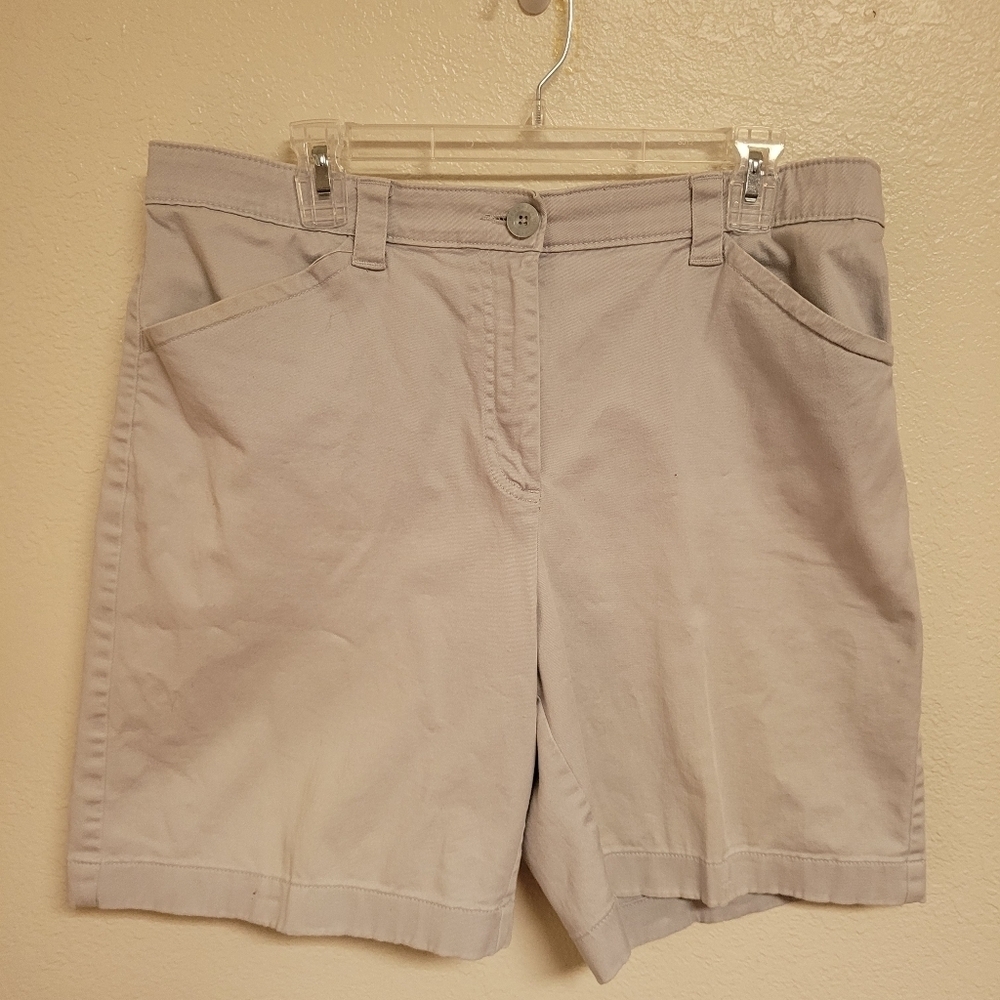 L.L. Bean Classic Fit Grey Shorts